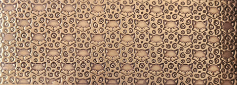 RMP0396 Cute Foxes Rolling Mill Plate