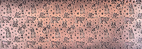 RMP0620 French Bulldogs Rolling Mill Plate