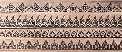TTS0813 Thai Elegance Textured Metal Sheet