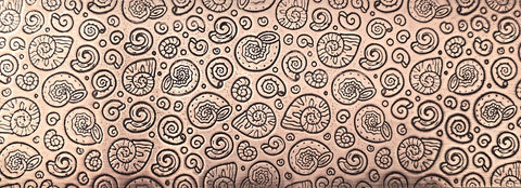 TTS0841 Snails Journey Textured Metal Sheet