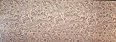 TTS0860 Clover Swirls Textured Metal Sheet