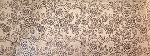 TTS0874 Fluttering Garden Textured Metal Sheet