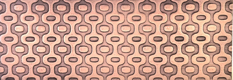 TTS0878 Teak and Tile Textured Metal Sheet