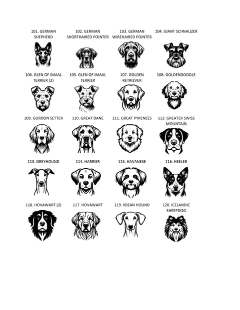 RMPCDOG Create Your Own Dog Rolling Mill Plate
