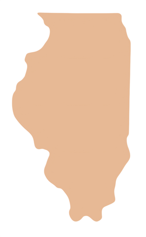F6323 Illinois Metal Blank
