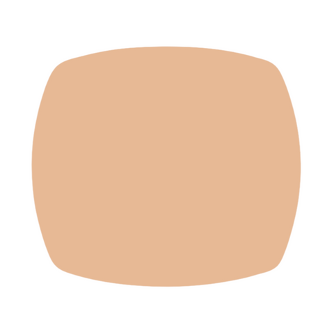 F0068 Puffy Square Metal Blank