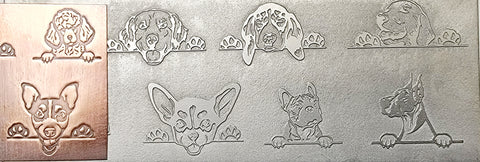 RMP0208 Peeking Dogs 2 Rolling Mill Plate