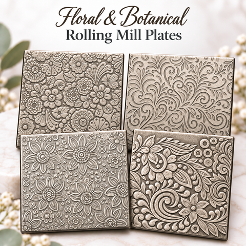 Floral & Botanical Rolling Mill Plates