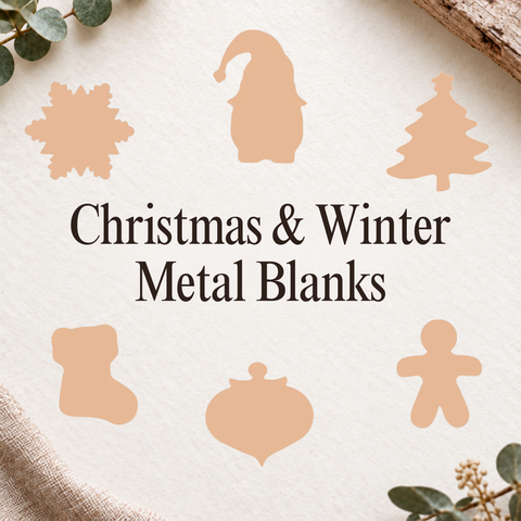 Christmas & Winter Metal Blanks