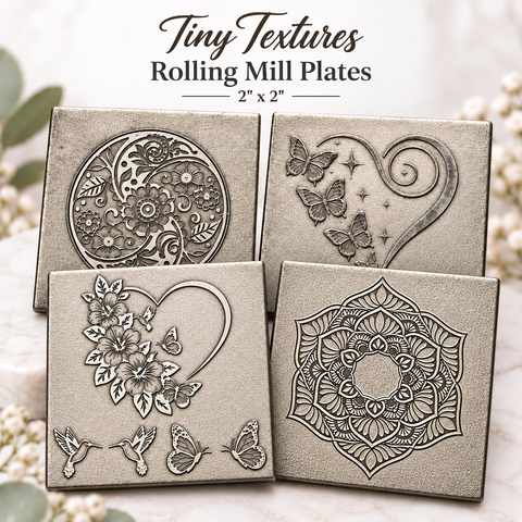 Tiny Textures Rolling Mill Plates