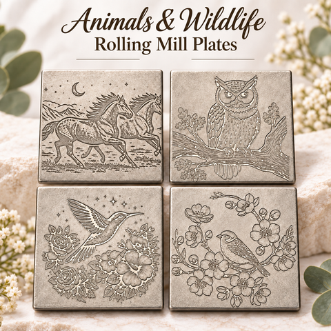 Animals & Wildlife Rolling Mill Plates