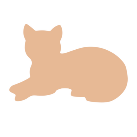 F0106 Cat Metal Blank