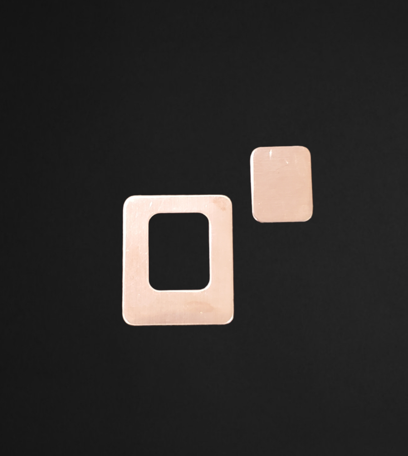 H0012 Rectangle Inside Rectangle Cutout Shape Metal Blanks – Twisted ...