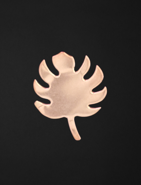 F0140 Palm Leaf Metal Blank