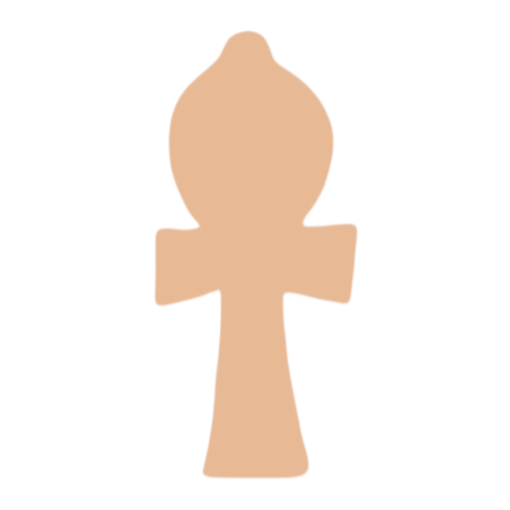 F0180 Ankh Metal Blank