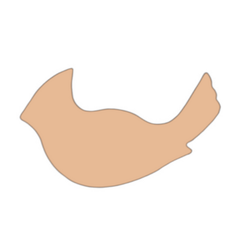 F0352 Cardinal Metal Blank