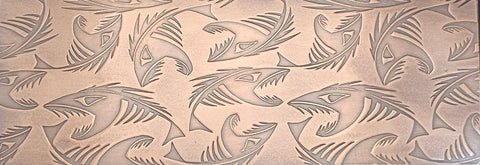 TTS1077 Shark Frenzy Textured Metal Sheet