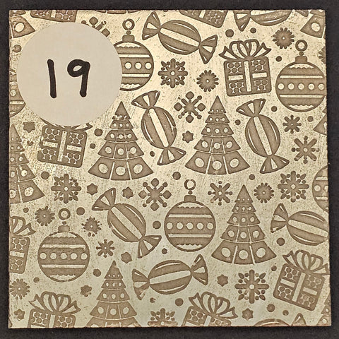 CC#19 Mis-Etched Rolling Mill Plate