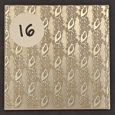 CC#16 Mis-Etched Rolling Mill Plate