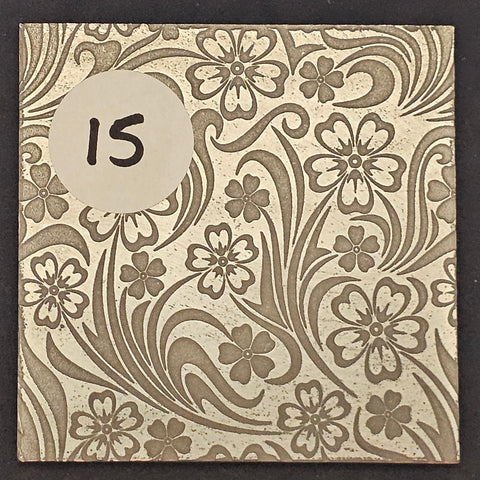 CC#15 Mis-Etched Rolling Mill Plate