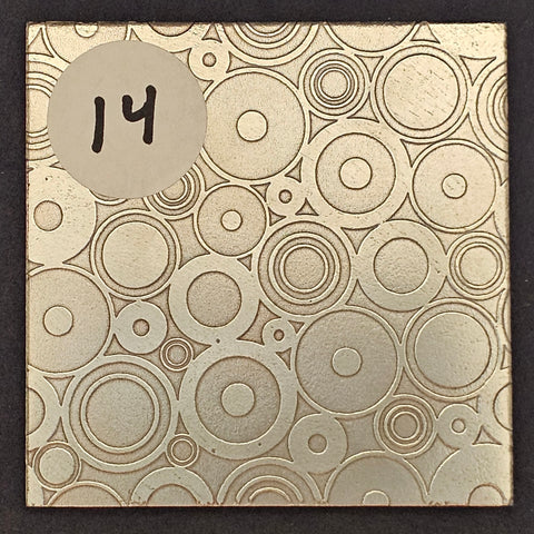 CC#14 Mis-Etched Rolling Mill Plate