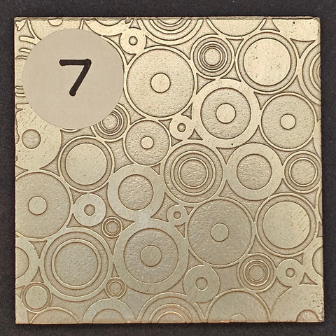 CC#7 Mis-Etched Rolling Mill Plate