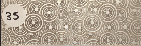 CC#35 Mis-Etched Rolling Mill Plate