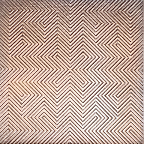 TTS6065 Chevron Maze Tiny Textured Metal Sheet