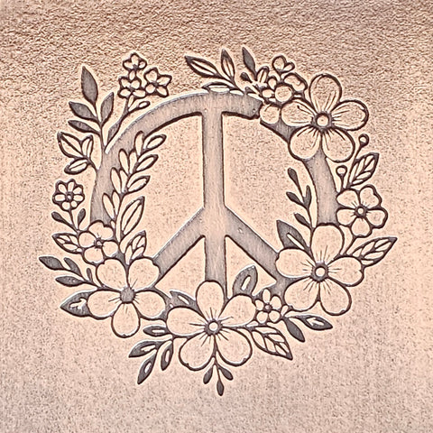 RMP6039-2 Peace & Petals Rolling Mill Plate