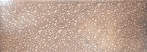 TTS1082 Midnight Scroll Textured Metal Sheet