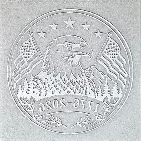 RMP6082-2 America 250 Freedom Eagle Rolling Mill Plate