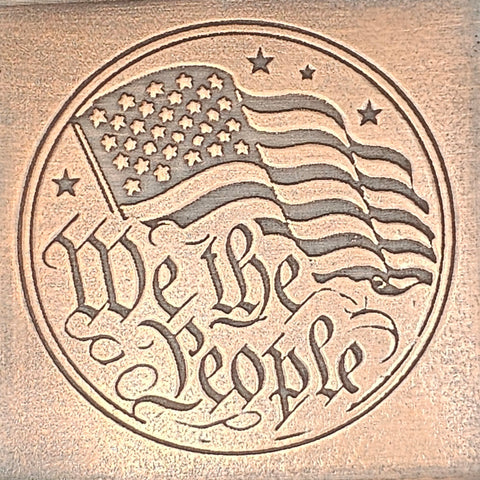 TTS6080 We the People Tiny Textured Metal Sheet
