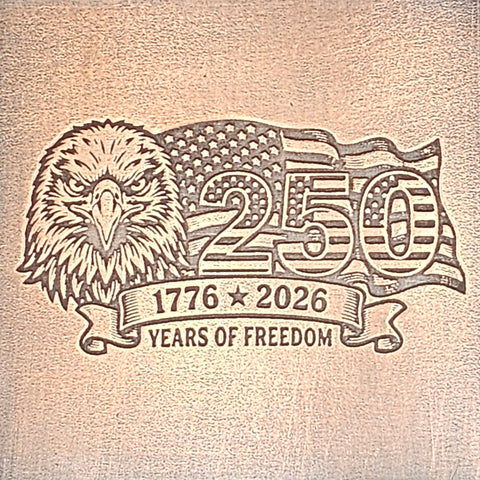 RMP6077-2 America 250 years of Freedom Rolling Mill Plate
