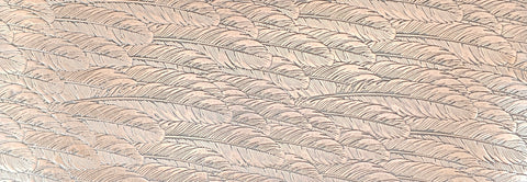 RMP1094 Layered Feathers Rolling Mill Plate