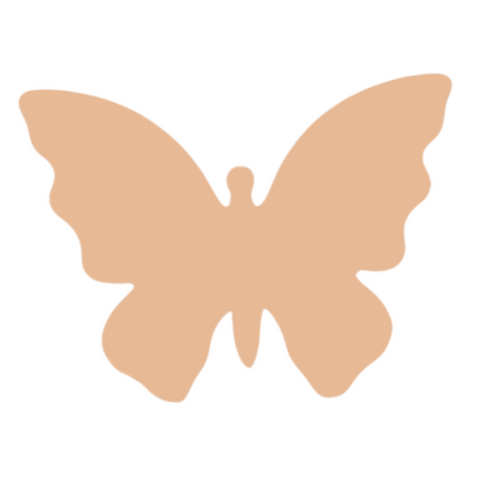 F0204 Butterfly Metal Blank