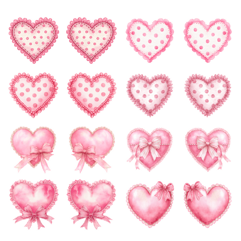 20800 Scalloped Sweetheart – Waterslide Decal for Enamel, Glass & Ceramic