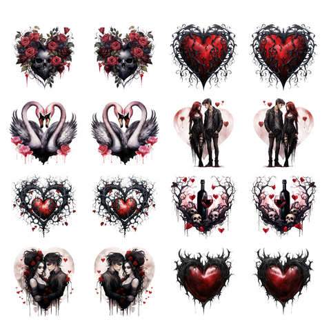 20807 Dark Devotion – Waterslide Decal for Enamel, Glass & Ceramic