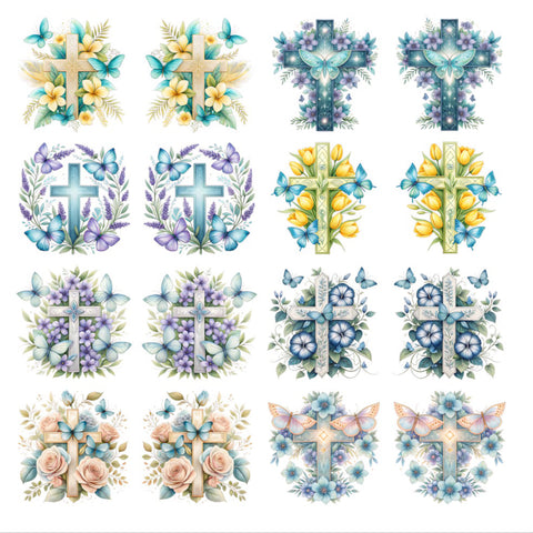 20816 Butterfly Blessings – Waterslide Decal for Enamel, Glass & Ceramic