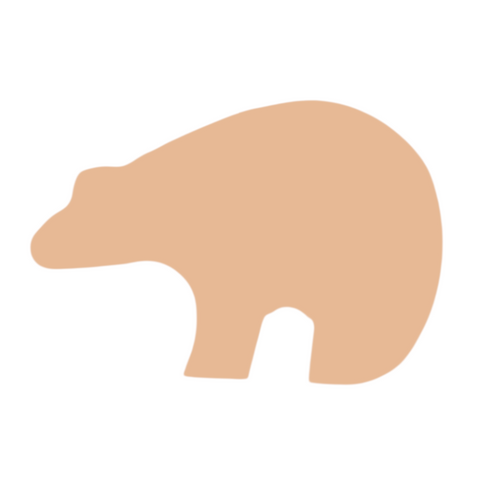 F0262 Fetish Bear Metal Blank