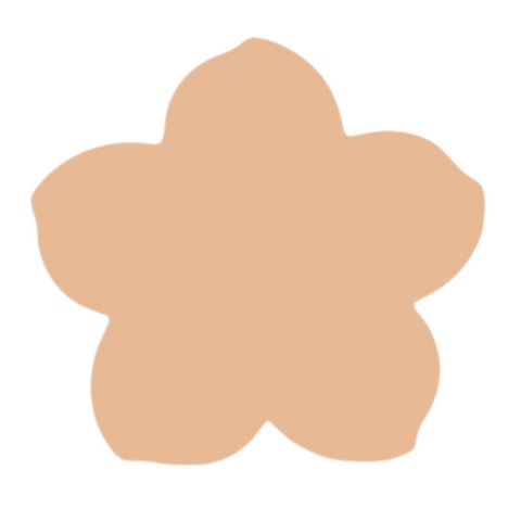 F0273 Flower Metal Blank