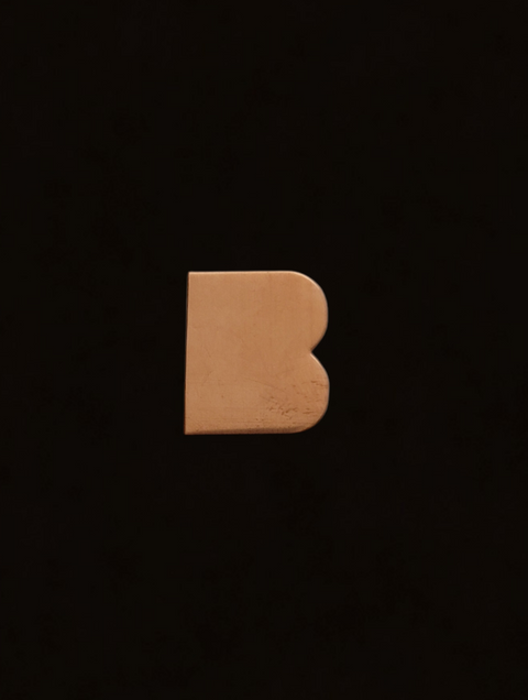 F0307 Letter "B" Metal Blank