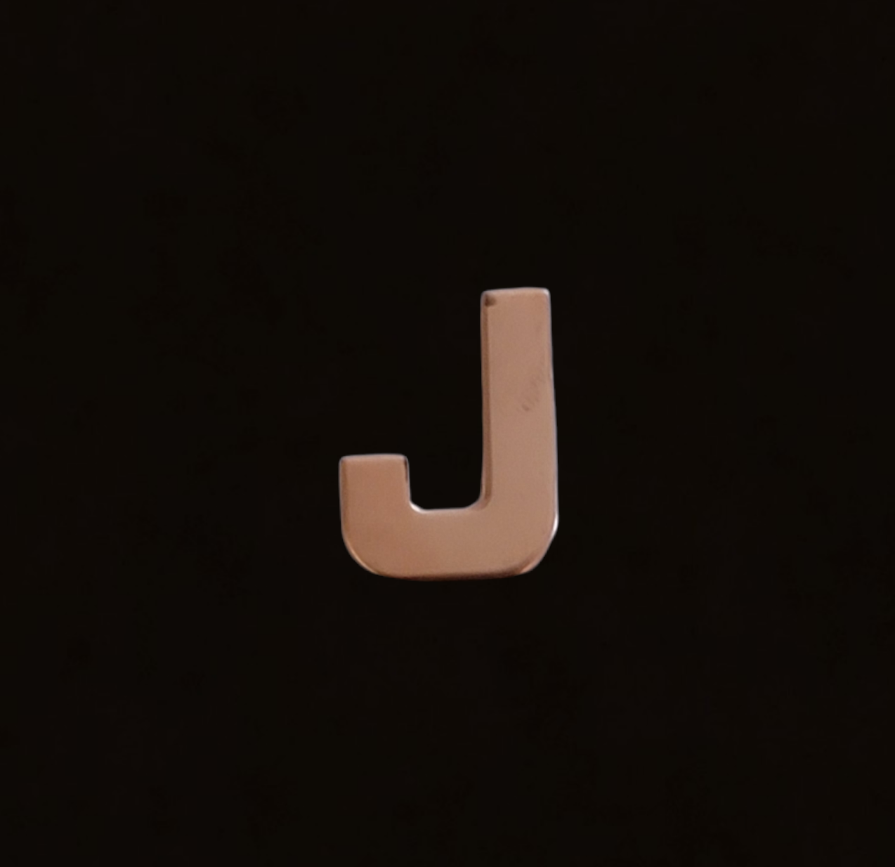 F0315 Letter "J" Metal Blank