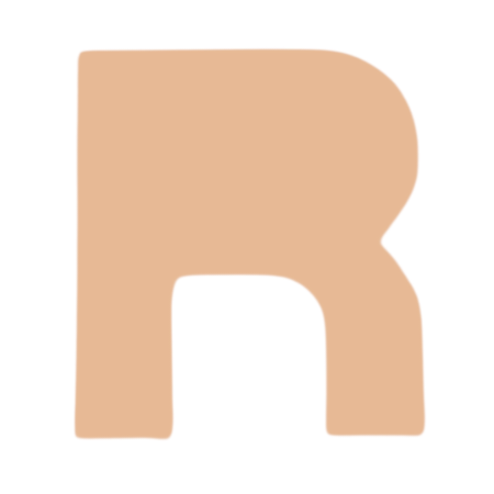 F0323 Letter "R" Metal Blank