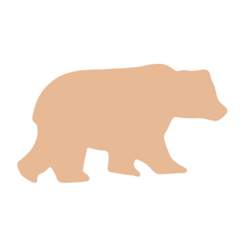 F0335 Bear Metal Blank