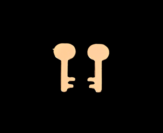 JE0432 Key Earring Blanks