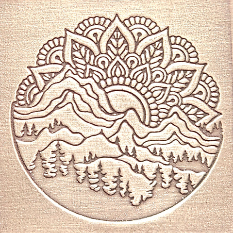 RMP6019-2 Mountain Mandala Rolling Mill Plate