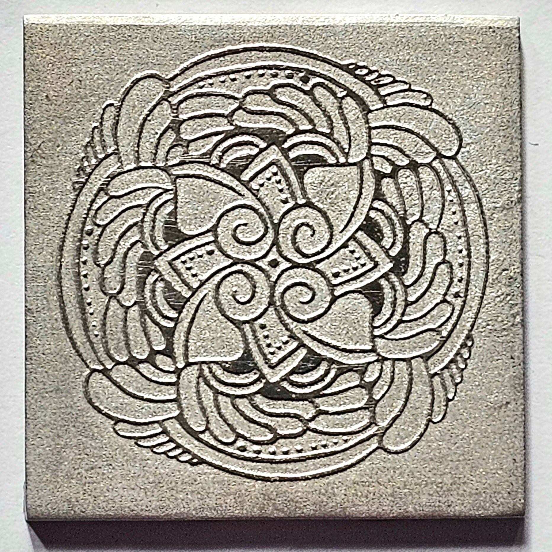 RMP6023-2 Petal Current Rolling Mill Plate – Twisted Turtle Studio