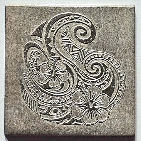 RMP6027-2 Hibiscus Wave Rolling Mill Plate