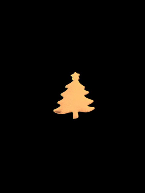 F6113 Christmas Tree Metal Blank