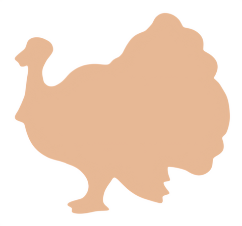 F6121 Turkey Metal Blank